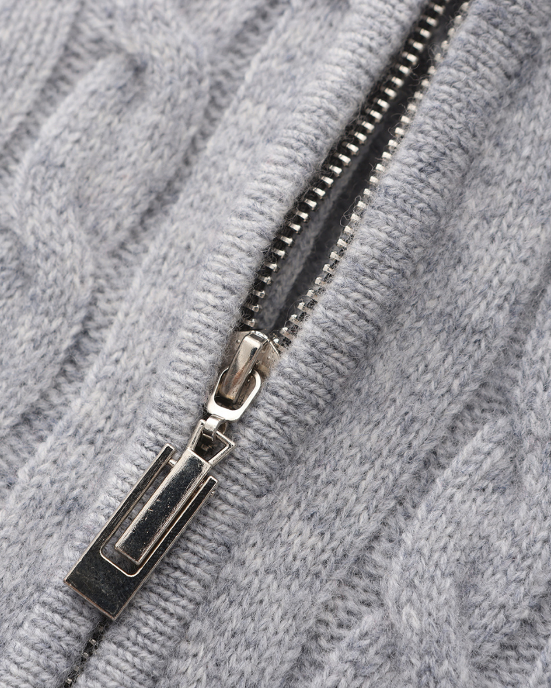 Classic 100% Cashmere Half Zip