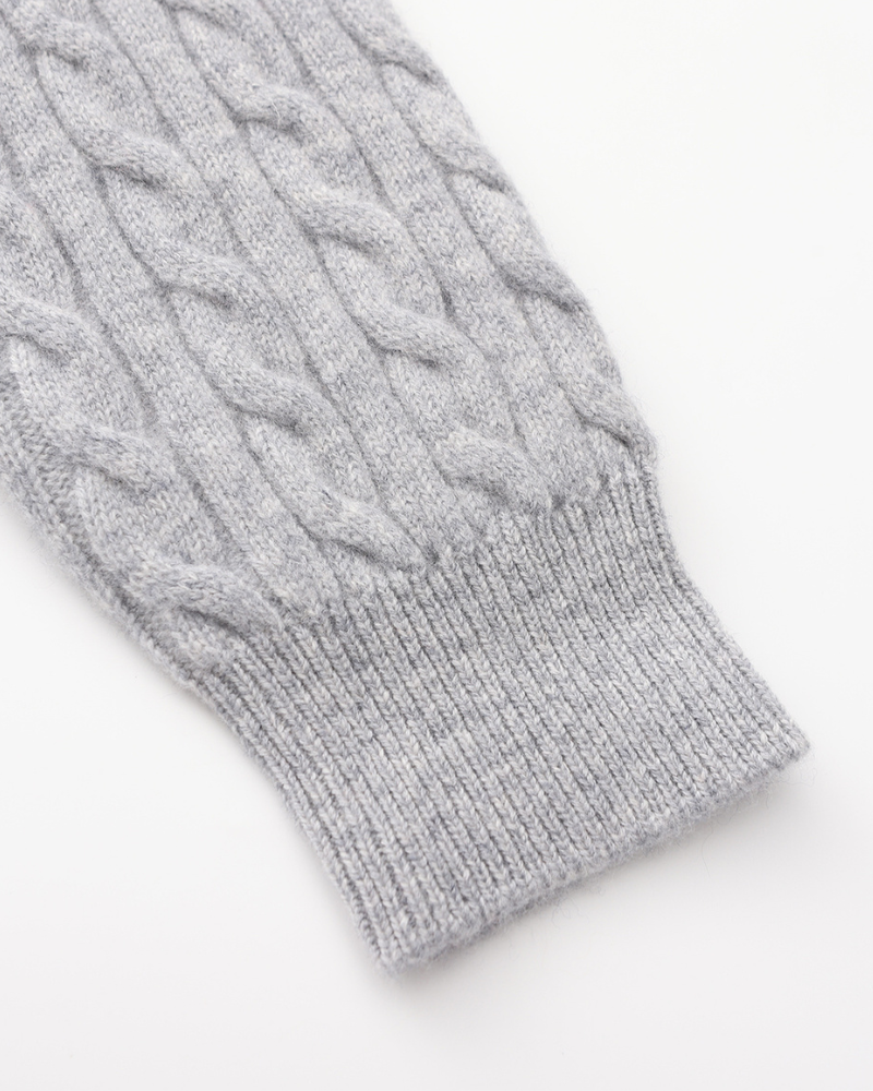 Classic 100% Cashmere Half Zip