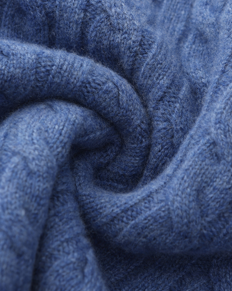 Classic 100% Cashmere Half Zip