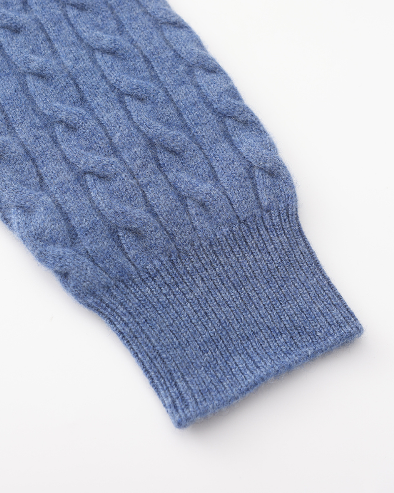 Classic 100% Cashmere Half Zip